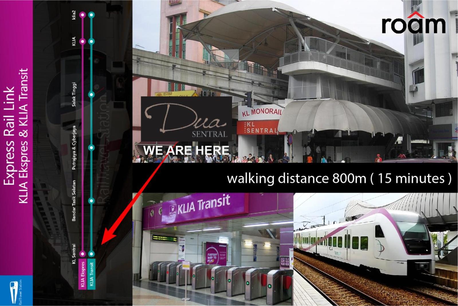 Dua Sentral Kl Sentral Apartment Kuala Lumpur Exterior foto